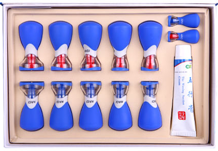 Deluxe HACI Magnetic Suction Set - 12 Cups