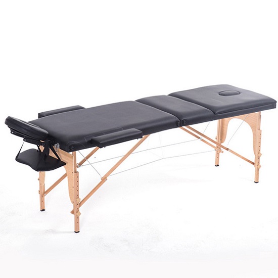 3 Folding Wooden Portable Massage Table For SPA